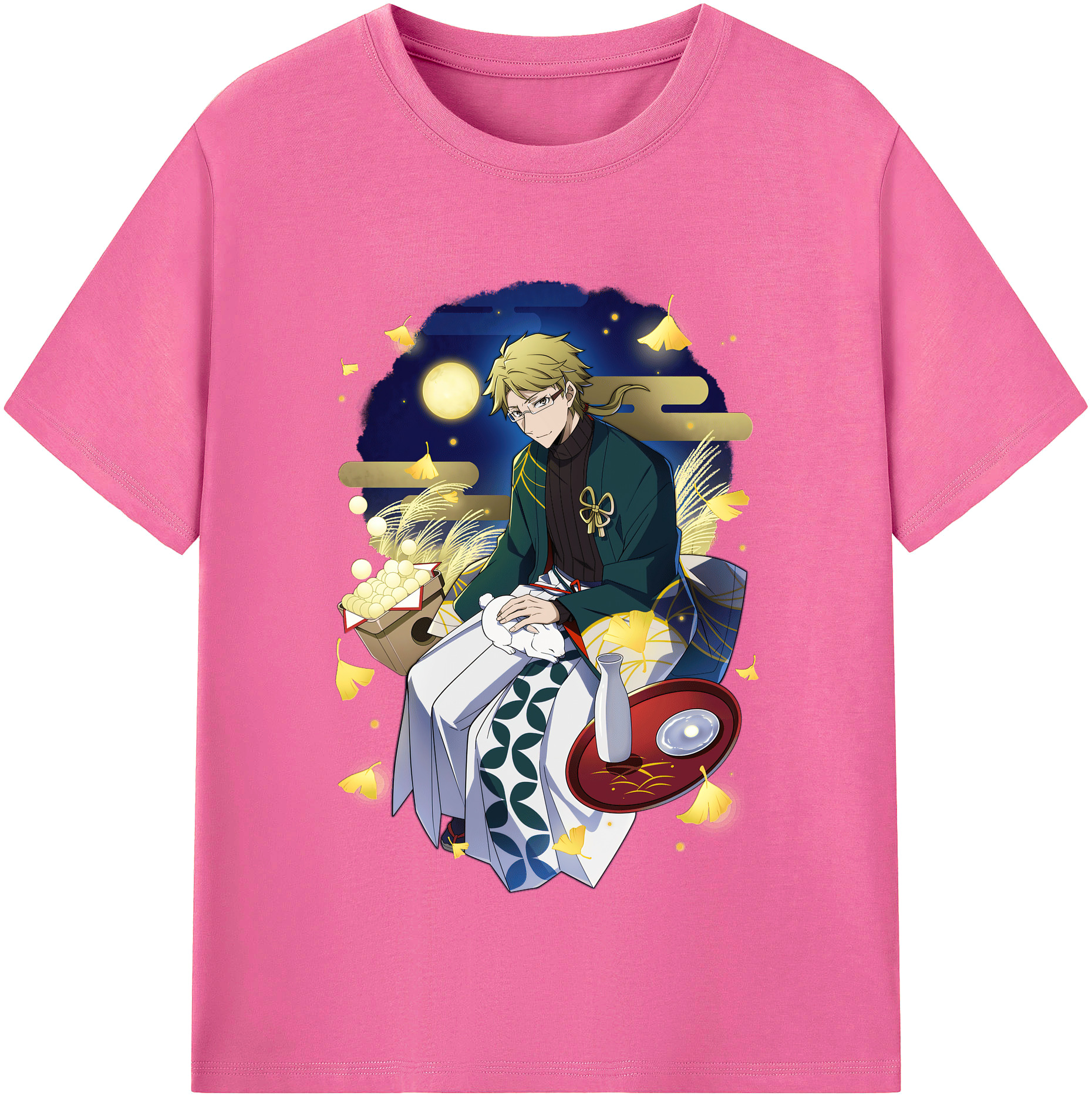 （画像用） 文豪ストレイドッグス Bungo Stray Dogs レディースカジュアルプリントTシャツ（綿100％）